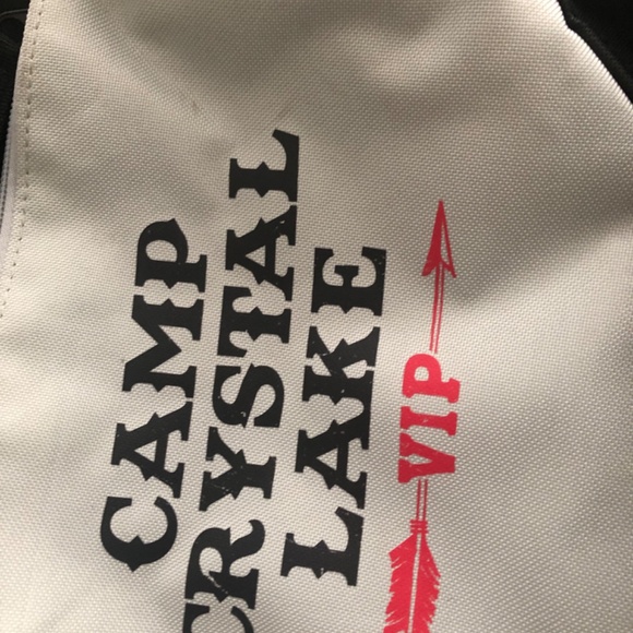 Camp Crystal Lake VIP Bookbag (Good Condition) Friday The 13th Movie Location - Picture 6 of 7
